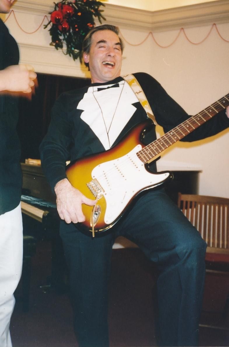 Second Dad Naughty Guitar Photo